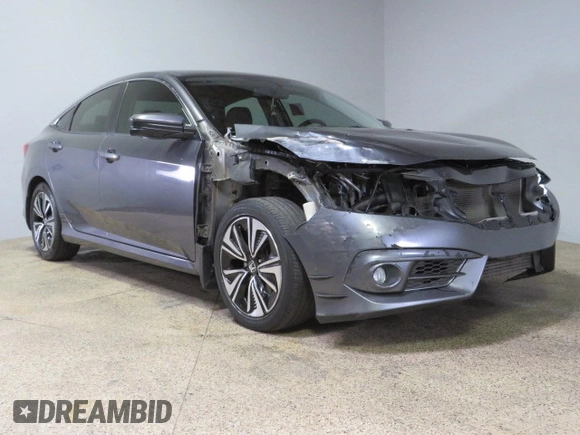 2017 Honda Civic Sedan EX-L with VIN 2HGFC1F70HH645185, listed as a Copart auction lot 81324164 with 132,384 mi miles and Clean Title. Bid and sale history available at carsss.com. Image 1.