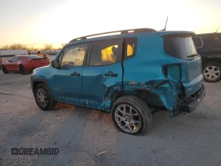2021 Jeep Renegade Jeepster with VIN ZACNJCAB7MPM26124, listed as a Copart auction lot 83639684 with 53,912 mi miles and Salvage title. Bid and sale history available at DreamBid. Image 2.
