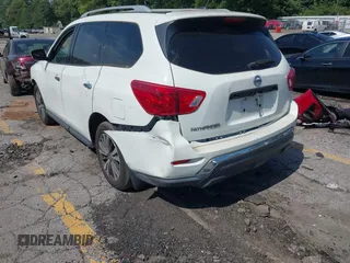 2018 Nissan Pathfinder SL with VIN 5N1DR2MN2JC631773, listed as a IAAI auction lot 42301611 with 145,100 mi miles and . Bid and sale history available at DreamBid. Image 6.