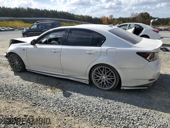 2016 Lexus GS 350 with VIN JTHBZ1BL9GA001341, listed as a Copart auction lot 78571454 with 86,615 mi miles and Salvage title. Bid and sale history available at DreamBid. Image 2.