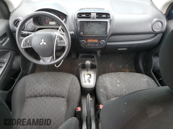 2021 Mitsubishi Mirage ES with VIN ML32AUHJ4MH006307, listed as a Copart auction lot 57297285 with 64,527 mi miles and Salvage title. Bid and sale history available at DreamBid. Image 8.