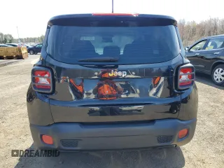 2017 Jeep Renegade Sport with VIN ZACCJAAH4HPF49470, listed as a Copart auction lot 53633315 with 107,962 mi miles and Clean title. Bid and sale history available at DreamBid. Image 6.