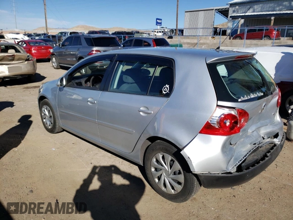 2007 Volkswagen Rabbit with VIN WVWDS71KX7W052439, listed as a Copart auction lot 42151354 with 95,865 mi miles and Salvage title. Bid and sale history available at DreamBid. Image 2.
