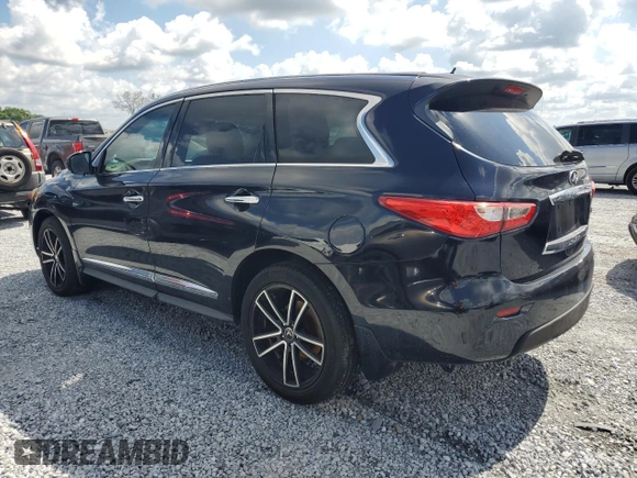 2014 Infiniti QX60 с VIN 5N1AL0MN7EC522689, выставлен на аукционе Copart как лот 56688785 с пробегом 217 628 миль миль и Списание • Salvage title. История ставок и продаж доступна на DreamBid. Изображение 2.