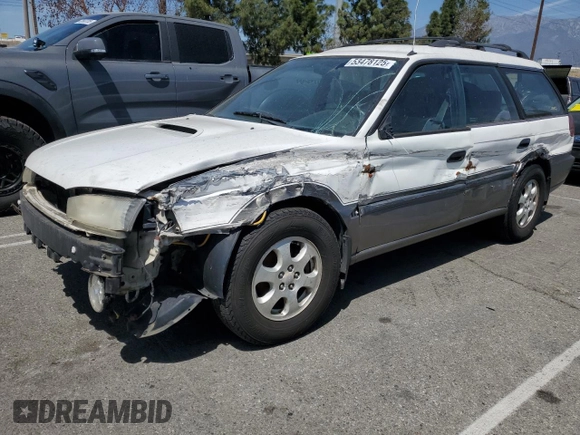 1998 Subaru Legacy Outback with VIN 4S3BG6857W7656879, listed as a Copart auction lot 53478125 with 272,771 mi miles and Salvage title. Bid and sale history available at DreamBid. Image 1.