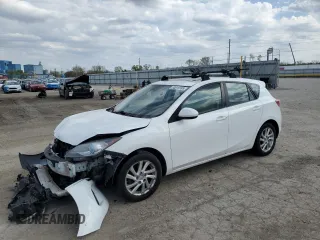 2012 Mazda 3 i Grand Touring with VIN JM1BL1M79C1681111, listed as a Copart auction lot 53619165 with 198,668 mi miles and Salvage Title. Bid and sale history available at DreamBid. Image 1.