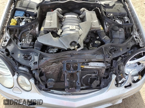 2007 Mercedes-Benz E 63 AMG with VIN WDBUF77X67B040480, listed as a Copart auction lot 47549575 with 206,402 mi miles and Salvage Title. Bid and sale history available at carsss.com. Image 13.