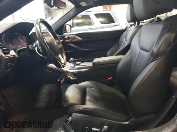 2022 BMW 4 Series 430i xDrive with VIN WBA73AP08NCJ13232, listed as a Copart auction lot 76399214 with 32,734 mi miles and Salvage Title. Bid and sale history available at DreamBid. Image 7.