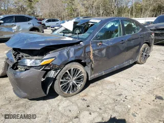 2020 Toyota Camry SE with VIN 4T1G11AK7LU939687, listed as a Copart auction lot 50466425 with 107,157 mi miles and Salvage Title. Bid and sale history available at carsss.com. Image 1.