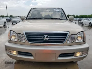 2000 Lexus LX 470 with VIN JT6HT00W8Y0118377, listed as a Copart auction lot 55614435 with 230,542 mi miles and Clean Title. Bid and sale history available at carsss.com. Image 5.