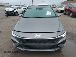 2024 Hyundai Elantra SEL with VIN KMHLM4DG9RU753995, listed as a IAAI auction lot 41917826 with 10,258 mi miles. Bid and sale history available at carsss.com. Image 12.