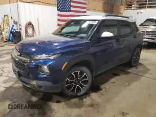 2022 Chevrolet TrailBlazer ACTIV with VIN KL79MSSL0NB055703, listed as a Copart auction lot 82619844 with 24,269 mi miles and Salvage Title. Bid and sale history available at carsss.com. Image 1.