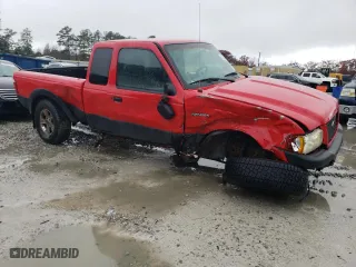 2003 Ford Ranger XL Fleet with VIN 1FTZR45E53PA68430, listed as a Copart auction lot 83754874 with 212,550 mi miles and Salvage Title. Bid and sale history available at carsss.com. Image 4.
