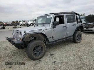 2013 Jeep Wrangler Unlimited Rubicon with VIN 1C4BJWFG3DL597548, listed as a Copart auction lot 55972965 with 102,957 mi miles and Salvage title. Bid and sale history available at DreamBid. Image 1.