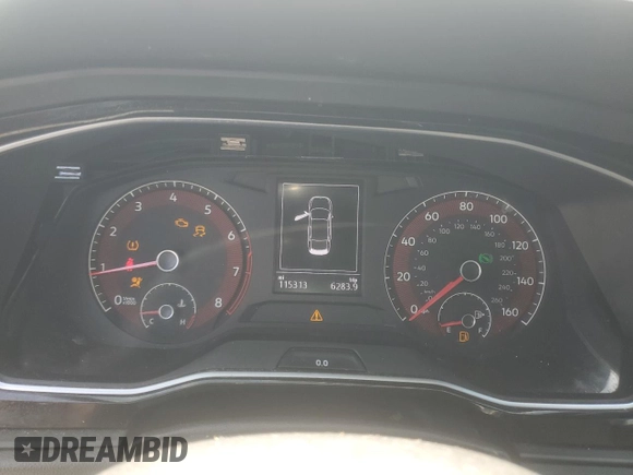 2019 Volkswagen Jetta S with VIN 3VWC57BU3KM094301, listed as a Copart auction lot 55995725 with 115,313 mi miles and Salvage title. Bid and sale history available at DreamBid. Image 9.