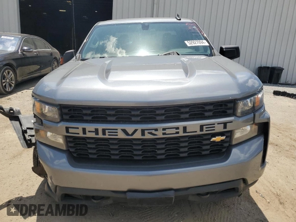 2019 Chevrolet Silverado 1500 Custom with VIN 1GCPYBEH8KZ221278, listed as a Copart auction lot 52927094 with 73,247 mi miles and Salvage Title. Bid and sale history available at DreamBid. Image 5.
