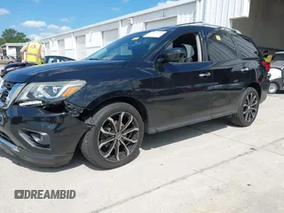 2018 Nissan Pathfinder SV with VIN 5N1DR2MN2JC625407, listed as a IAAI auction lot 41991795 with 58,253 mi miles. Bid and sale history available at carsss.com. Image 17.