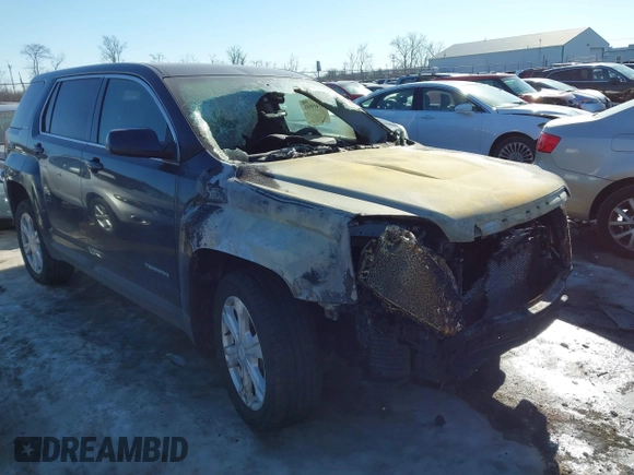 2017 GMC Terrain SLE with VIN 2GKFLSEK9H6184823, listed as a IAAI auction lot 41419953 with 1 mi miles. Bid and sale history available at carsss.com. Image 1.