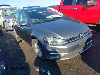 2019 Volkswagen Golf S with VIN 3VWG57AU1KM016649, listed as a IAAI auction lot 41729138 with 48,580 mi miles. Bid and sale history available at carsss.com. Image 1.