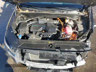 2022 Hyundai Santa Fe Hybrid Blue with VIN KM8S2DA1XNU036078, listed as a Copart auction lot 86357354 with 39,723 mi miles and Salvage Title. Bid and sale history available at carsss.com. Image 12.