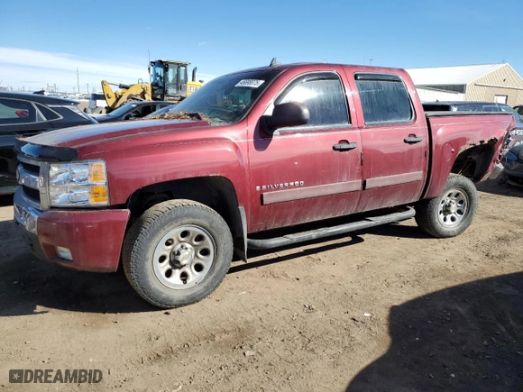 2008 Chevrolet Silverado 1500 LTZ with VIN 3GCEK13338G137016, listed as a Copart auction lot 46698075 with 147,996 mi miles and Salvage Title. Bid and sale history available at carsss.com. Image 1.