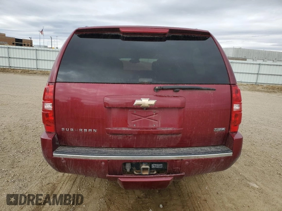 2009 Chevrolet Suburban LTZ with VIN 1GNFK36369R190572, listed as a Copart auction lot 50786325 with 133,028 mi miles and Salvage Title. Bid and sale history available at carsss.com. Image 6.