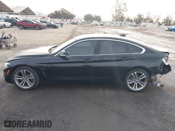 2019 BMW 4 Series 430i with VIN WBA4J1C53KBM17029, listed as a IAAI auction lot 41933607 with 54,107 mi miles and . Bid and sale history available at DreamBid. Image 15.