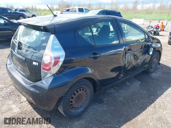 2013 Toyota Prius One z VIN JTDKDTB36D1034028, wystawiony jako IAAI lot #42172387 z przebiegiem 245 325 mil mil oraz . Historia ofert i sprzedaży dostępna na DreamBid. Obrazek 4.