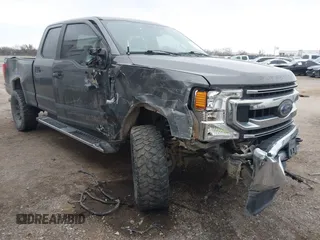 2020 Ford Super Duty F-250 SRW XL with VIN 1FT7W2BN3LEC87164, listed as a IAAI auction lot 41084562 with 61,351 mi miles. Bid and sale history available at carsss.com. Image 1.