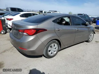 2016 Hyundai Elantra SE with VIN 5NPDH4AE5GH685119, listed as a Copart auction lot 50834835 with 59,523 mi miles and Salvage Title. Bid and sale history available at carsss.com. Image 3.