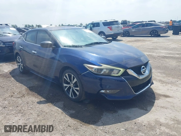 2016 Nissan Maxima SV z VIN 1N4AA6AP0GC444056, wystawiony jako IAAI lot #42336112 z przebiegiem 167 098 mil mil oraz . Historia ofert i sprzedaży dostępna na DreamBid. Obrazek 1.