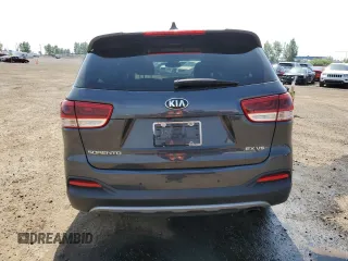 2018 Kia Sorento EX with VIN 5XYPHDA51JG354324, listed as a Copart auction lot 64730385 with 100,962 mi miles and Salvage title. Bid and sale history available at DreamBid. Image 6.