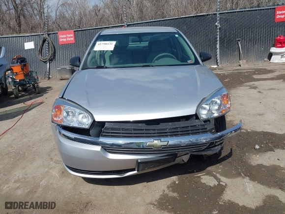 2005 Chevrolet Malibu LS with VIN 1G1ZT52855F262950, listed as a IAAI auction lot 41798531 with 56,722 mi miles. Bid and sale history available at carsss.com. Image 12.