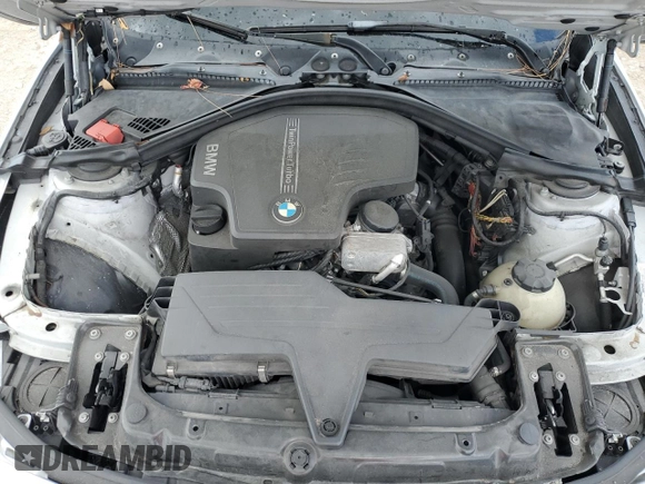 2013 BMW 3 Series 328i with VIN WBA3C1G52DNR49440, listed as a Copart auction lot 61546685 with 118,308 mi miles and Salvage title. Bid and sale history available at DreamBid. Image 11.