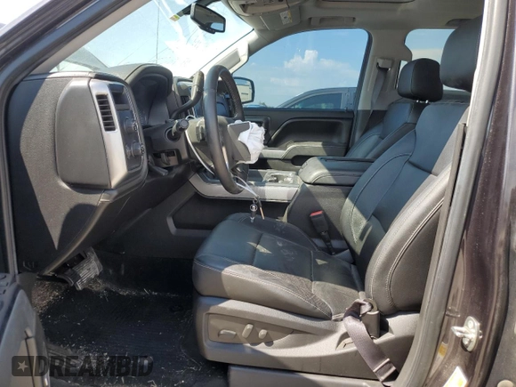2016 Chevrolet Silverado 1500 LTZ with VIN 3GCUKSEJ3GG191945, listed as a Copart auction lot 71948494 with 143,055 mi miles and Salvage Title. Bid and sale history available at DreamBid. Image 7.