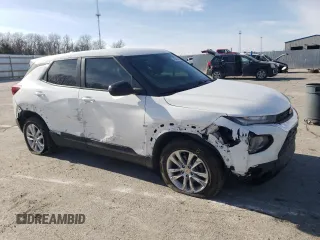 2021 Chevrolet TrailBlazer LS with VIN KL79MMS23MB180678, listed as a Copart auction lot 42801485 with 64,548 mi miles and Salvage Title. Bid and sale history available at carsss.com. Image 4.