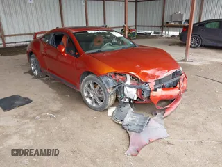 2008 Mitsubishi Eclipse GS with VIN 4A3AK64F58E009918, listed as a IAAI auction lot 41914857 with 164,640 mi miles. Bid and sale history available at carsss.com. Image 1.
