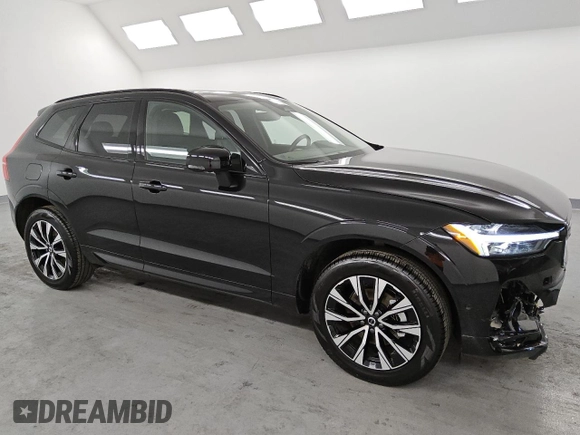 2025 Volvo XC60 Plus with VIN YV4M12RC0S1088355, listed as a Copart auction lot 49228045 with 5,694 mi miles and Clean Title. Bid and sale history available at carsss.com. Image 4.