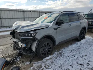 2023 Kia Sorento X-Line SX Prestige with VIN 5XYRKDLFXPG252920, listed as a Copart auction lot 82890104 with 31,904 mi miles and Salvage Title. Bid and sale history available at DreamBid. Image 1.