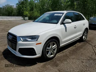 2018 Audi Q3 Premium with VIN WA1ECCFS4JR033212, listed as a Copart auction lot 61999755 with 82,112 mi miles and Clean title. Bid and sale history available at DreamBid. Image 1.