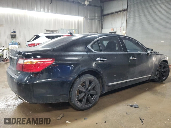 2011 Lexus LS 460 z VIN JTHCL5EF7B5009748, wystawiony jako Copart lot #43525565 z przebiegiem 215 040 mil mil oraz Szkoda całkowita • Salvage title. Historia ofert i sprzedaży dostępna na DreamBid. Obrazek 3.