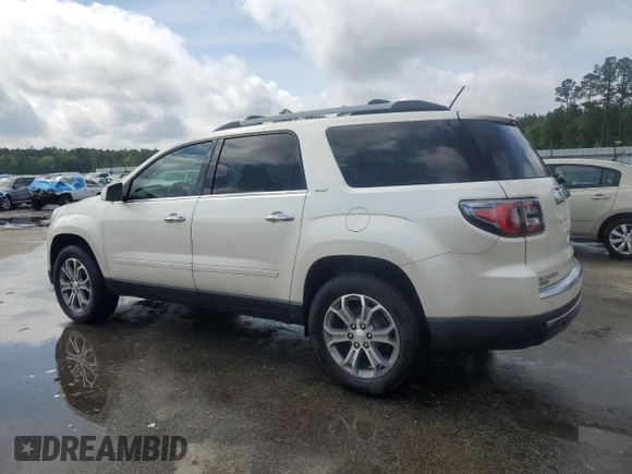 2014 GMC Acadia SLT z VIN 1GKKRRKDXEJ183240, wystawiony jako Copart lot #54329195 z przebiegiem 192 486 mil mil oraz Szkody całkowita. Historia ofert i sprzedaży dostępna na DreamBid. Obrazek 2.