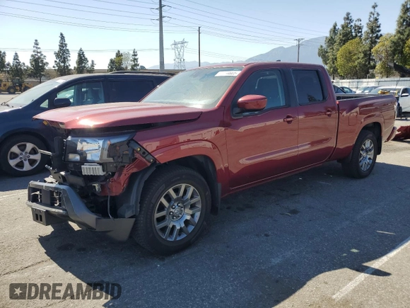 2022 Nissan Frontier SV с VIN 1N6ED1FJ9NN637623, выставлен на аукционе Copart как лот 57306685 с пробегом 23 446 миль миль и Списание • Salvage title. История ставок и продаж доступна на DreamBid. Изображение 1.