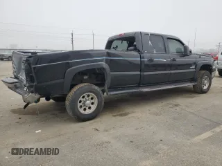 2005 Chevrolet Silverado 3500 SRW LT with VIN 1GCHK332X5F800031, listed as a Copart auction lot 82807534 with 155,542 mi miles and Salvage Title. Bid and sale history available at carsss.com. Image 3.