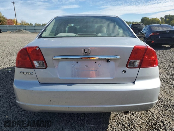 2001 Honda Civic z VIN 1HGEN26491L000464, wystawiony jako Copart lot #78042584 z przebiegiem 134 942 mil mil oraz Szkoda całkowita • Salvage title. Historia ofert i sprzedaży dostępna na DreamBid. Obrazek 6.