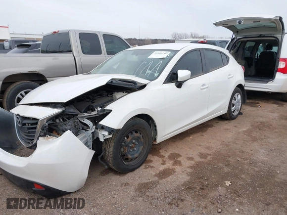 2014 Mazda 3 i Sport with VIN JM1BM1K77E1204339, listed as a IAAI auction lot 41593197 with 94,656 mi miles and . Bid and sale history available at carsss.com. Image 17.