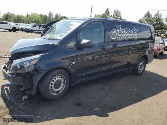 2022 Mercedes-Benz Metris Cargo Van with VIN W1YV0CEYXN3972048, listed as a Copart auction lot 63077454 with 0 mi miles and Salvage Title. Bid and sale history available at carsss.com. Image 1.