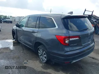2019 Honda Pilot EX-L with VIN 5FNYF5H52KB039336, listed as a IAAI auction lot 42108456 with 220,307 mi miles and . Bid and sale history available at carsss.com. Image 3.