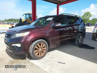 2012 Kia Sorento SX with VIN 5XYKW4A24CG207956, listed as a IAAI auction lot 40244776 with 112,703 mi miles. Bid and sale history available at carsss.com. Image 2.