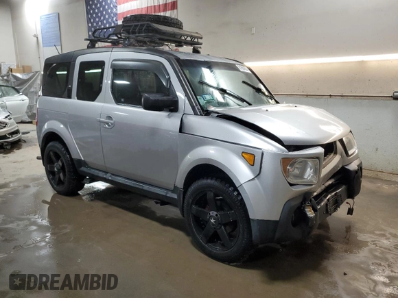 2006 Honda Element EX-P with VIN 5J6YH28736L023895, listed as a Copart auction lot 81964024 with Not Provided miles and Salvage Title. Bid and sale history available at DreamBid. Image 4.